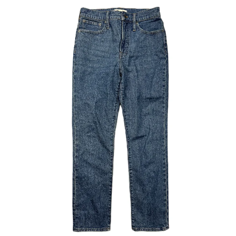Soft Tops Jeans Straight By Madewell In Blue, Size: 2