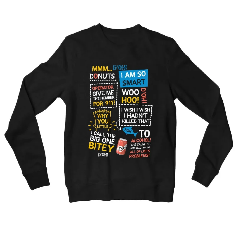 Cozy Footwear The Simpsons Sweatshirt - Doodle