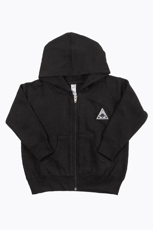 Comfortable Looks Republic Pyramid Patch Toddler Zip Up Hoodie