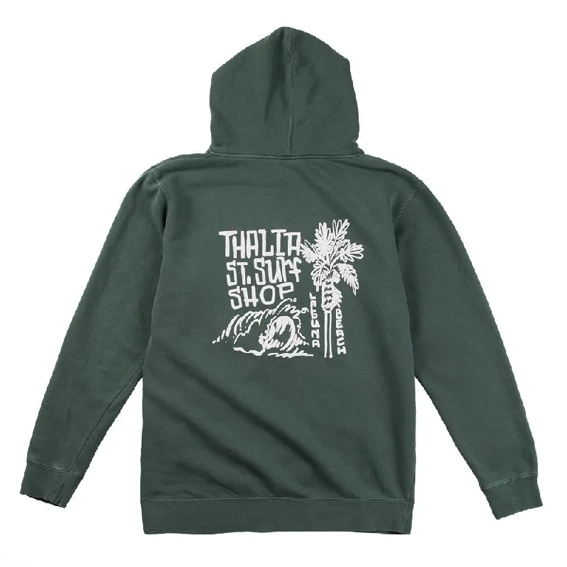 Outdoor Trend Thalia Surf Palm Pullover Hood Mens Fleece
