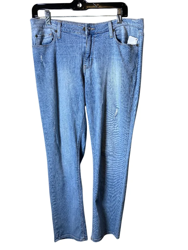 Moisture wicking Jeans Boyfriend By Pistola In Blue, Size: 6