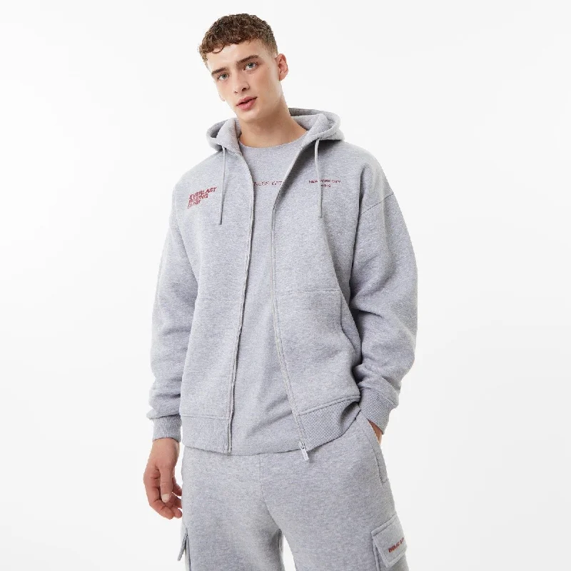 Soft Layers Men's Boxing Club Zip Up Hoodie