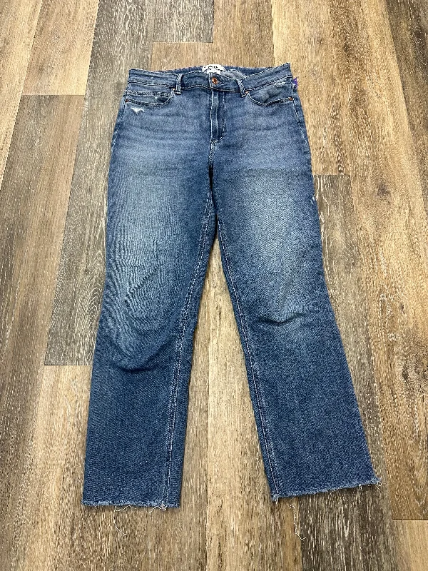 Lazy Home Jeans Straight By Paige In Blue Denim, Size: 10