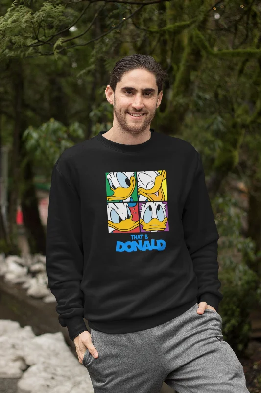 Simple Elegance That's Donald : Donald Duck - Winter Sweatshirts