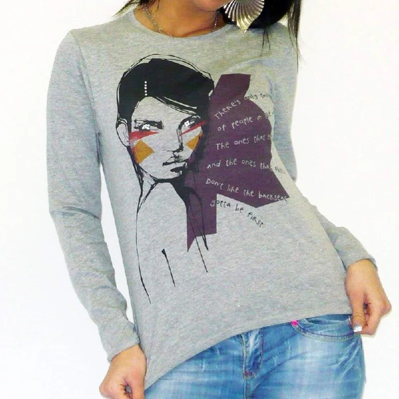 Smart Comfort Wear Women's Long Sleeve ONE IN THE CITY Najra 00275