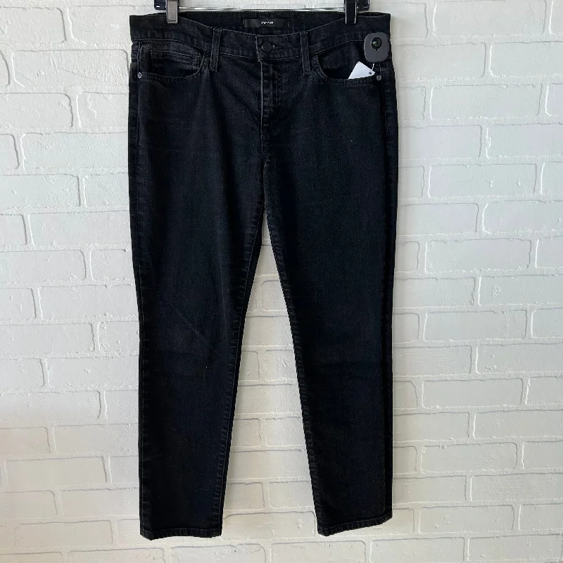 Fashion Concept Jeans Straight By Joes Jeans In Black Denim, Size: 8
