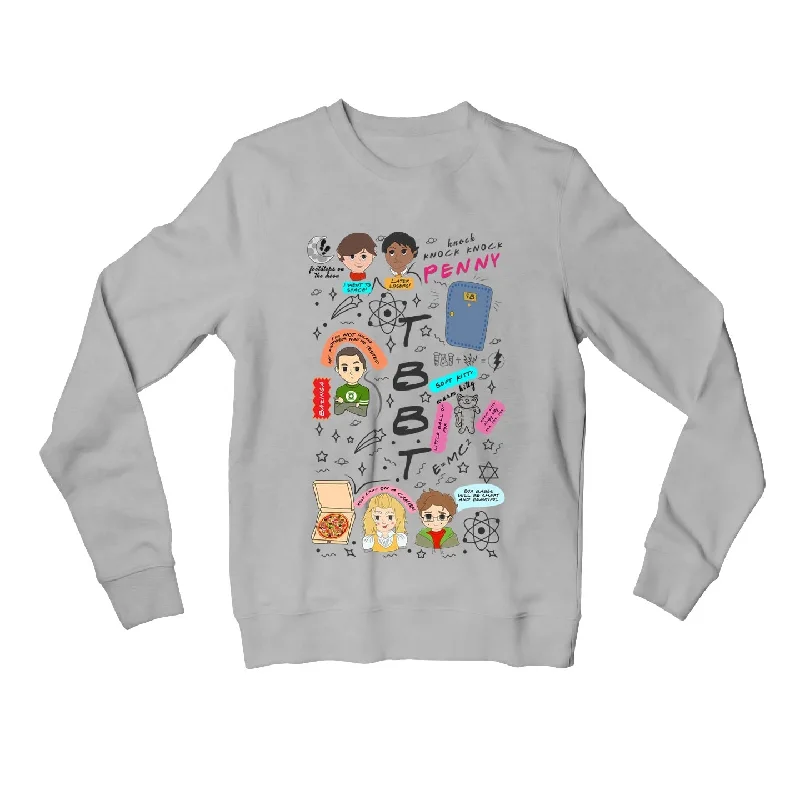 Stylish Ease The Big Bang Theory Sweatshirt - TBBT