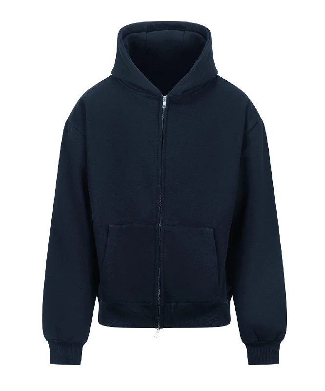 Relaxed Fashion New French Navy - Signature heavyweight zoodie