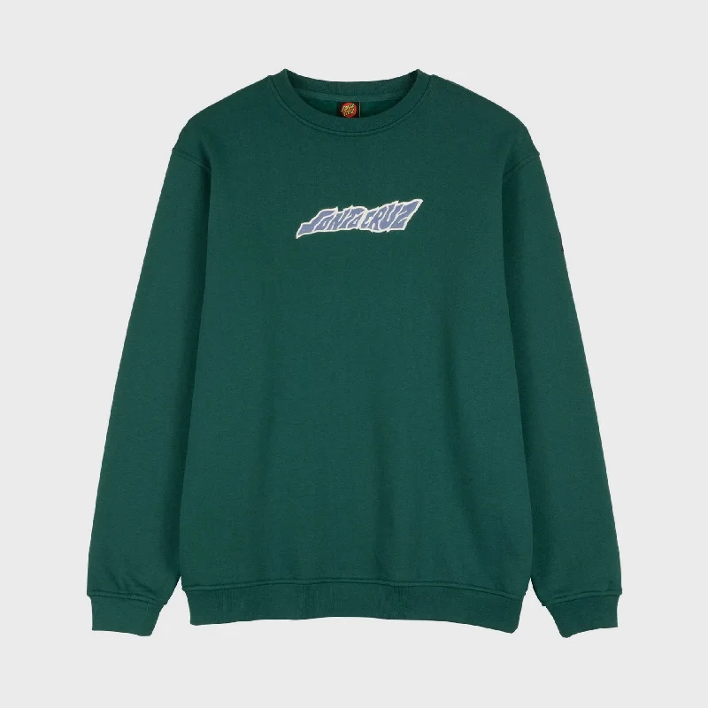 Versatile Casuals Santa Cruz Unisex Creep Crew Sweatshirt - Rainforest