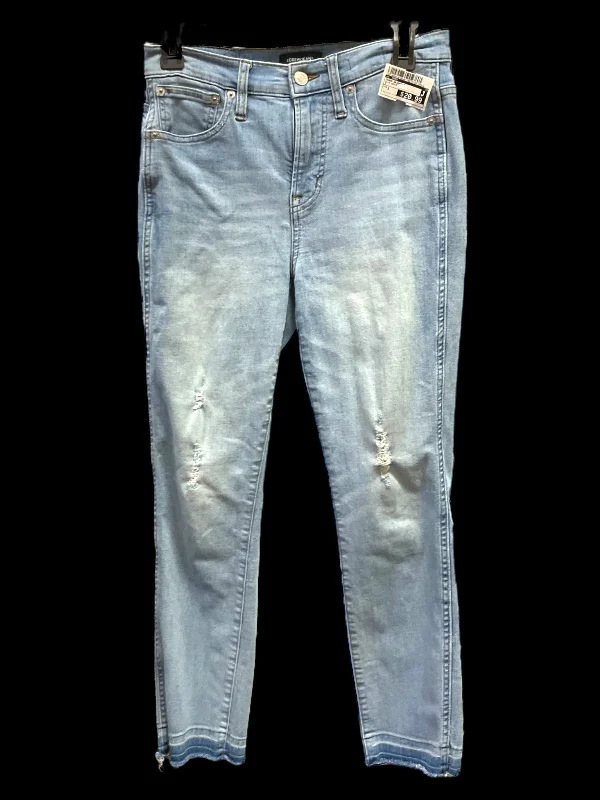 Classic Style Jeans Skinny By J. Crew In Blue Denim, Size: 2