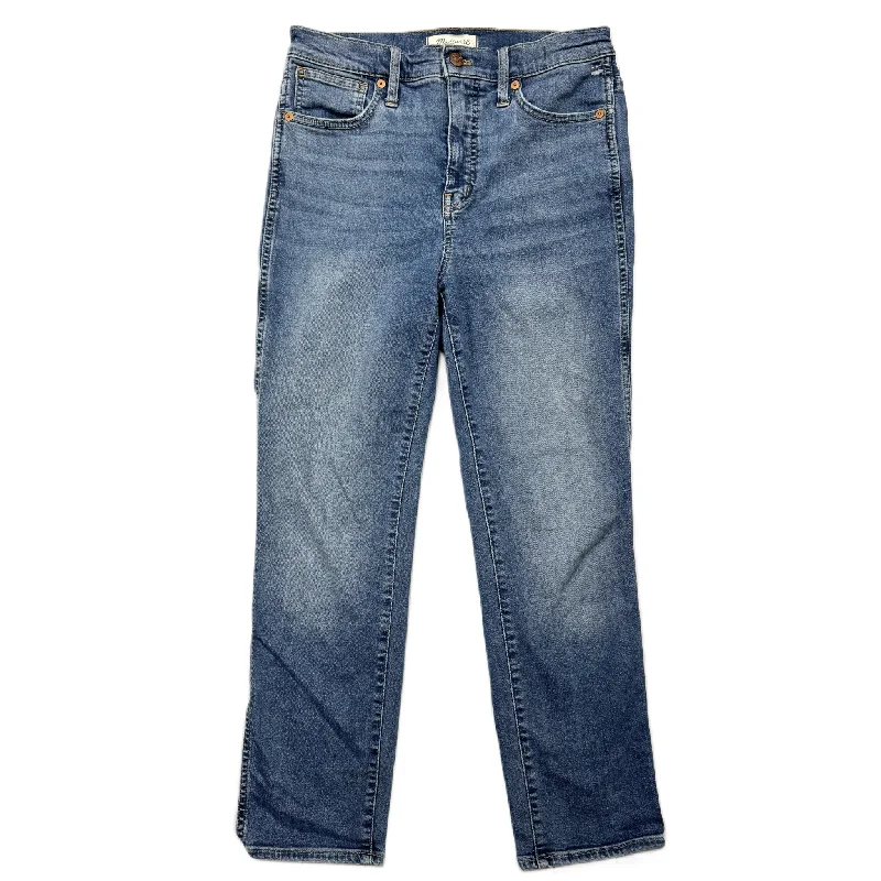 Casual Chic Looks Jeans Straight By Madewell In Blue, Size: 2