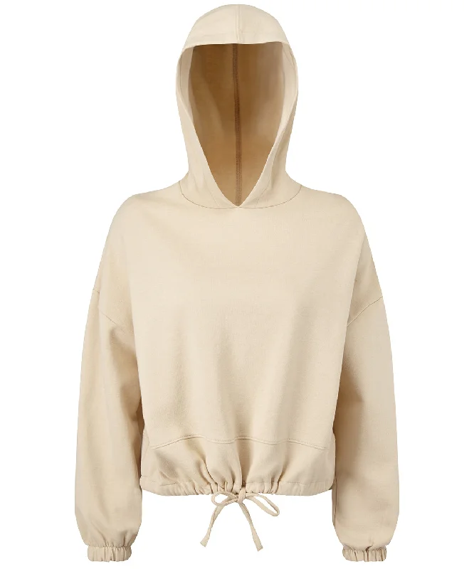 Soft Wear Nude - Women's TriDri® cropped oversize hoodie