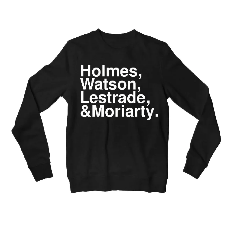 Body Design Sherlock Sweatshirt - Holmes, Watson, Lestrade & Moriarty