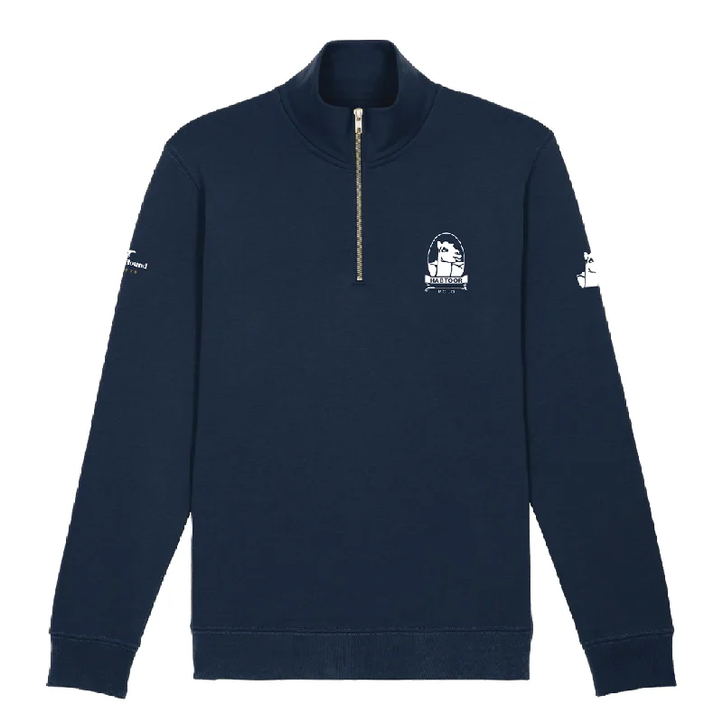 Lively And Youthful Al Habtoor Classic 1/4 Zip Sweatshirt