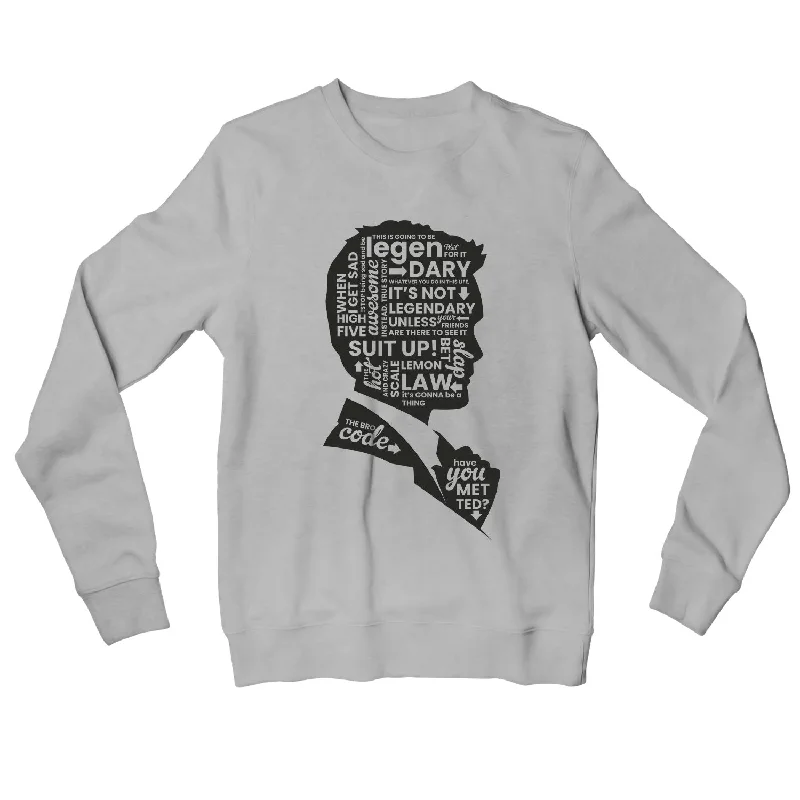 Breezy Style How I Met Your Mother Sweatshirt - Typography