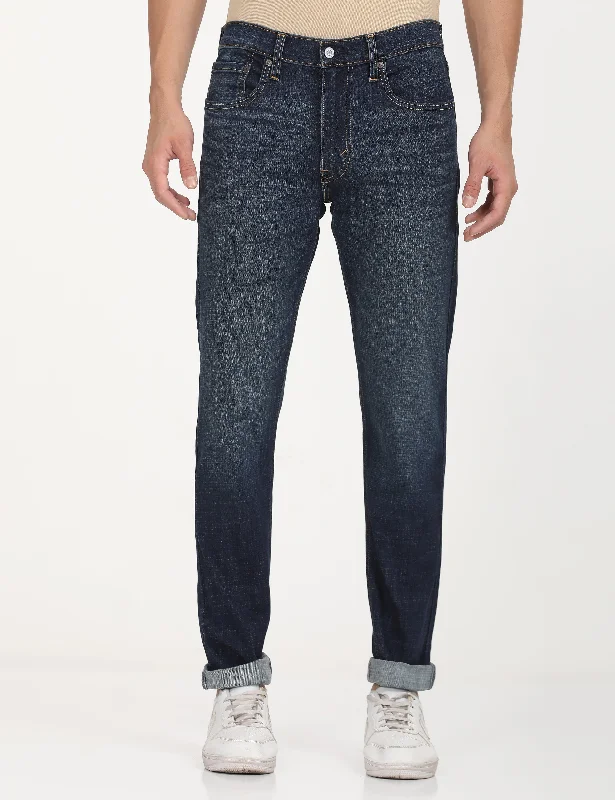 Cozy Apparel Men's 512 Slim Tapered Fit Navy Jeans