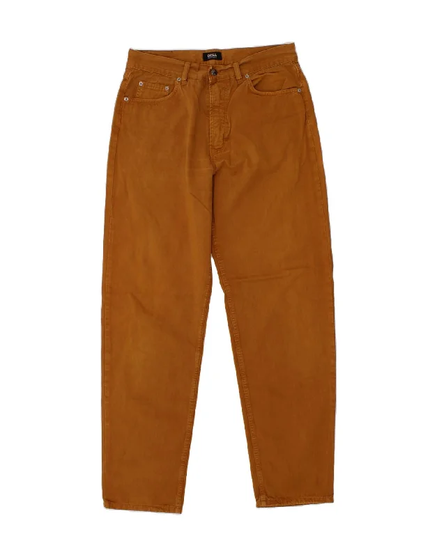 Easygoing Outfits HUGO BOSS Mens Arkansas Tapered Jeans W34 L34  Brown Cotton