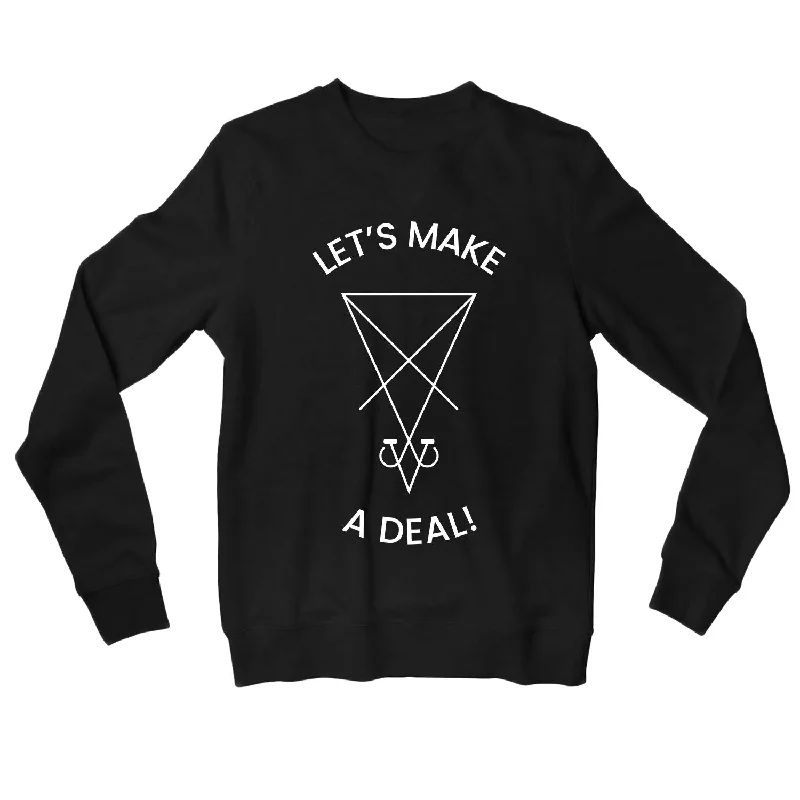 Soft Textures Lucifer Sweatshirt - Let's Make A Deal