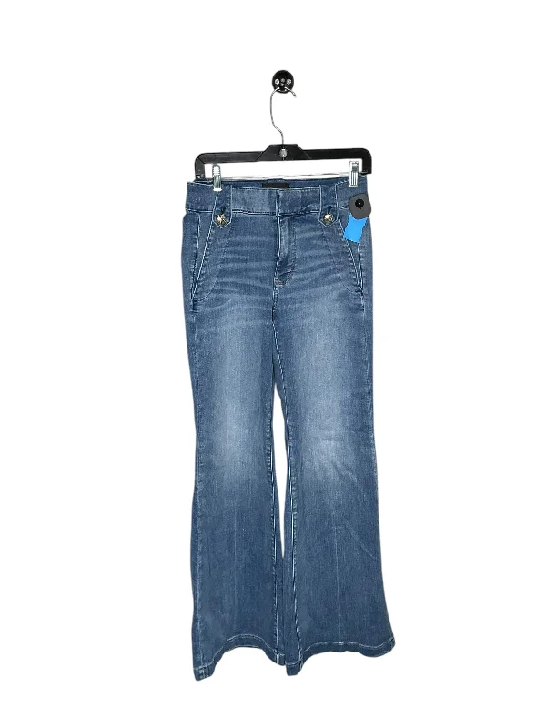 Fashionable Comfort Jeans Boot Cut By White House Black Market In Blue, Size: 4