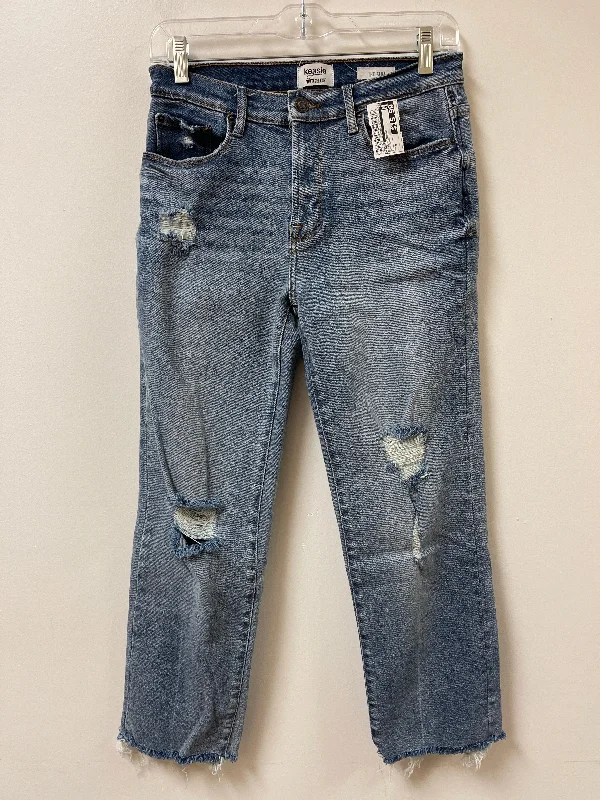 Fresh Wear Jeans Straight By Kensie In Blue Denim, Size: 6