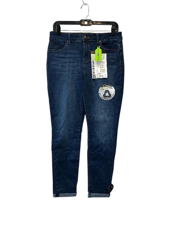Stylish Fit Jeans Skinny By D Jeans In Blue Denim, Size: 8