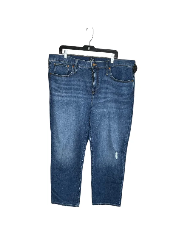 Timeless Outfits Jeans Wide Leg By J. Crew In Blue Denim, Size: 14