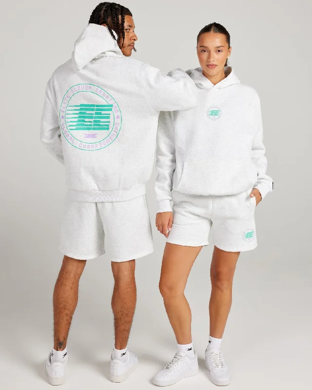 Weekend Style Global Championship Hoodie - Polar Grey