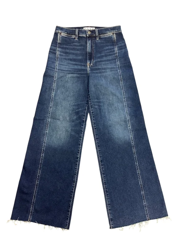 Soft Trends Jeans Wide Leg By Daze In Blue Denim, Size: 6