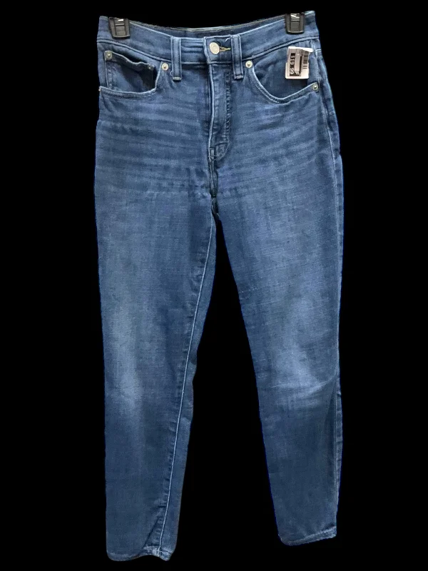 Embroidery Design Jeans Skinny By Lucky Brand In Blue, Size: 2
