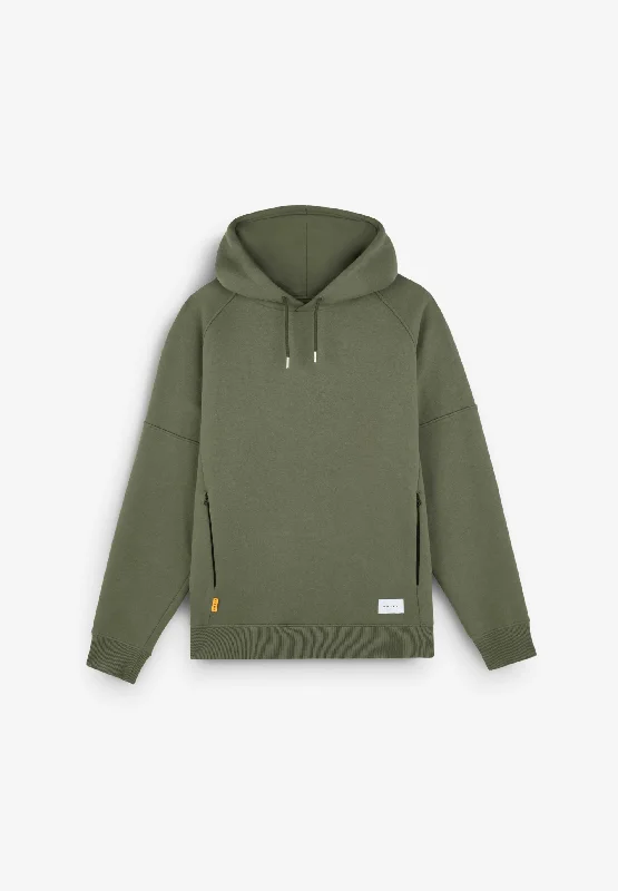 Noble Temperament Hoodie Sweatshirt Side Pockets