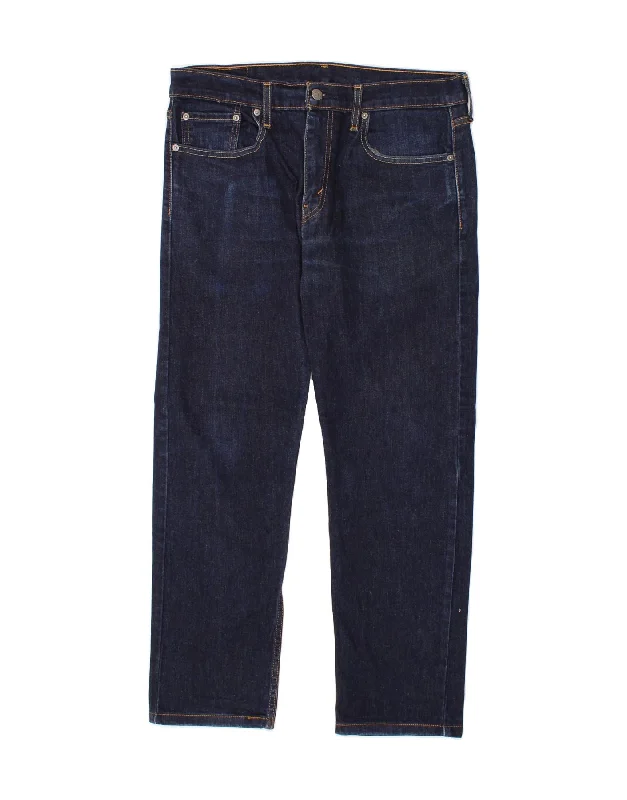 Classic Style LEVI'S Mens 502 Tapered Jeans W33 L28  Blue Cotton