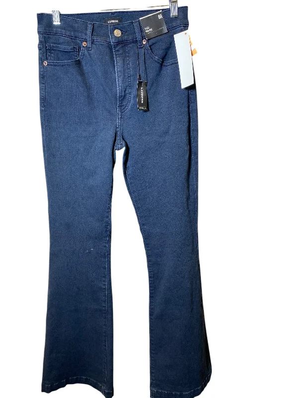 New Products Jeans Flared By Express In Blue, Size: 6