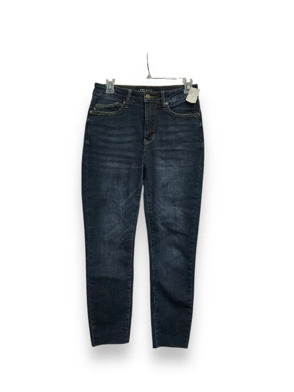 Denim Design Jeans Skinny By Judy Blue In Blue Denim, Size: 4