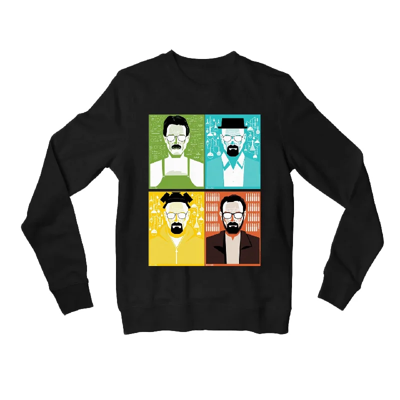 Comfortable Mind Breaking Bad Sweatshirt - Walter Phases