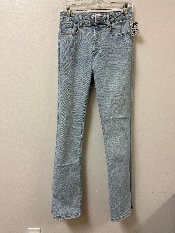 Autumn Selection Jeans Boot Cut By Zara In Blue Denim, Size: 8