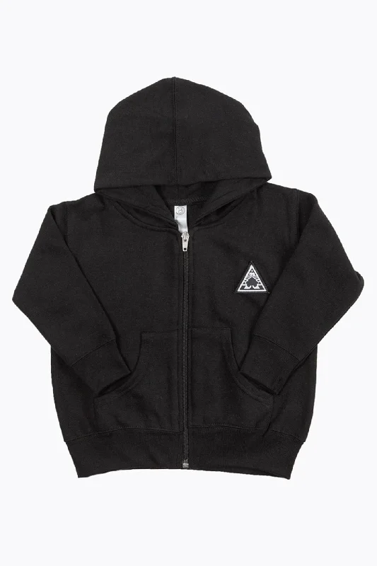 Breathable Comfort Republic Pyramid Patch Infant Zip Up Hoodie