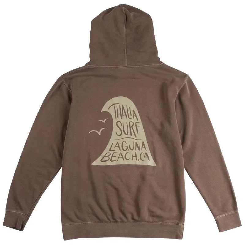 Celebrity Style Thalia Surf Bird Barrel Pullover Hood Mens Fleece