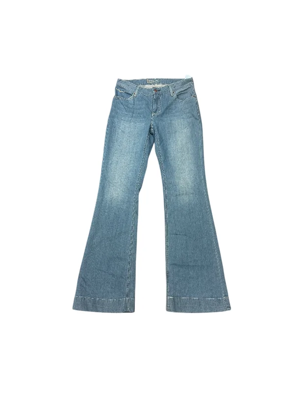 Easygoing Outfits Jeans Flared By Lola In Blue Denim, Size: 8