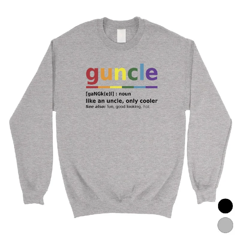 Must-have For Autumn And Winter LGBT Guncle Unisex SweaShirt