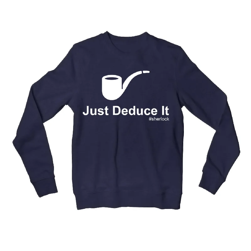 Luxury Temperament Sherlock Sweatshirt - Just Deduce It