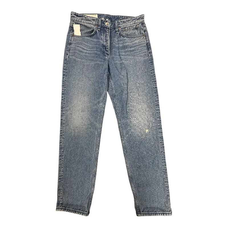 Trendy Looks Jeans Boyfriend By Rag & Bones Jeans In Blue, Size:4