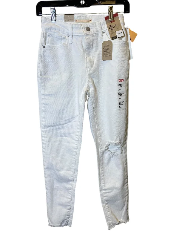 Energy Plan Jeans Skinny By Levis In White, Size: 2