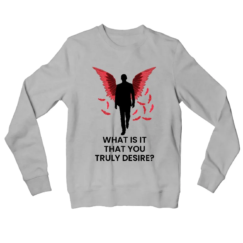 Casual Chic Lucifer Sweatshirt - What Is It?
