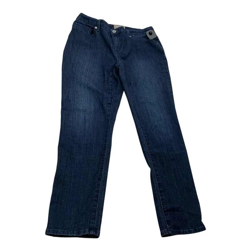 Moisture wicking Jeans Skinny By Chic In Blue Denim, Size: 0