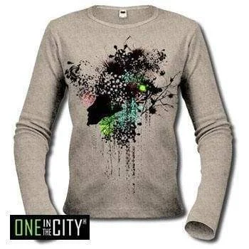 New Products Women's Long Sleeve ONE IN THE CITY Fleur 00275