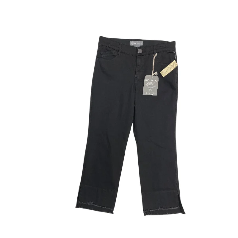 Comfortable Design Jeans Wide Leg By Democracy In Black, Size:10