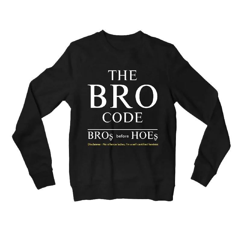 Trendy And Casual How I Met Your Mother Sweatshirt - Bro Code