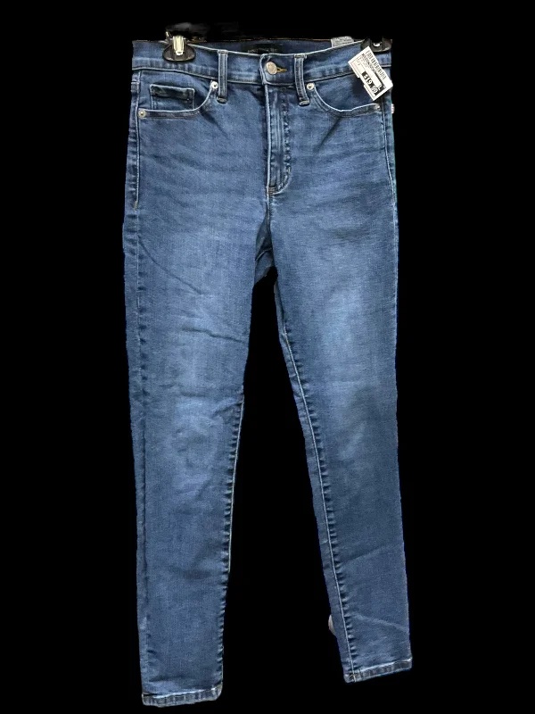 European Plan Jeans Skinny By Banana Republic In Blue Denim, Size: 2