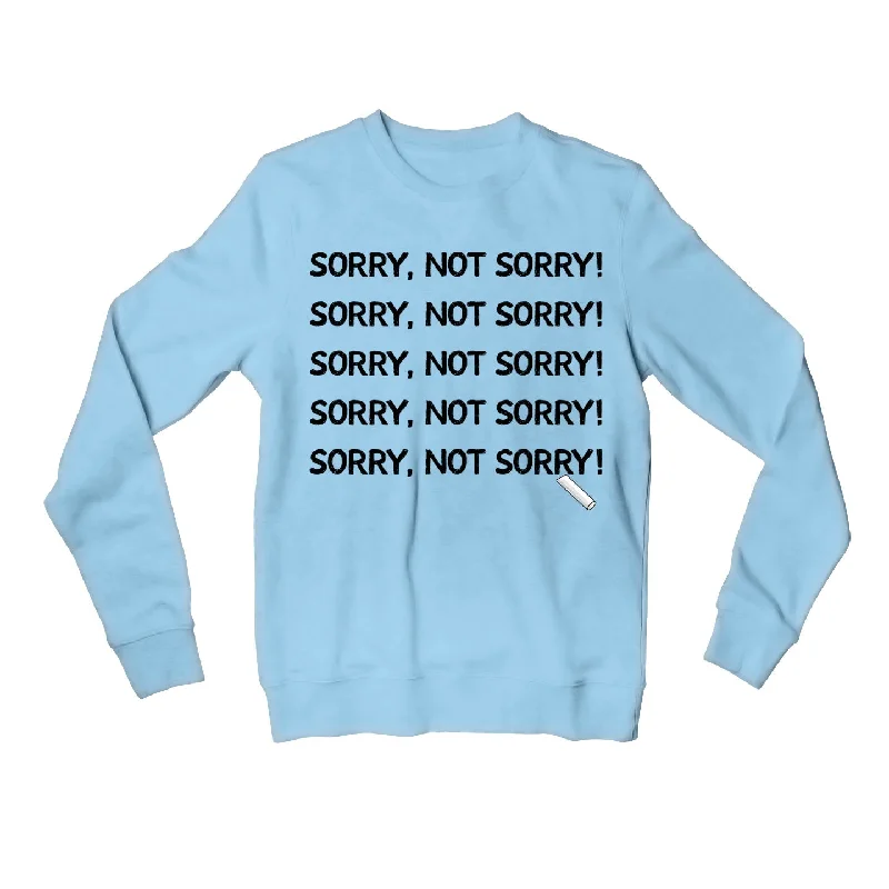 Trendy Looks The Simpsons Sweatshirt - Not Sorry