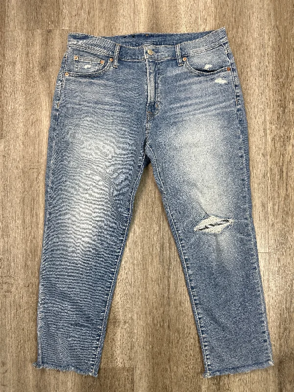 Personal Charm Jeans Boyfriend By Gap In Blue Denim, Size: 10